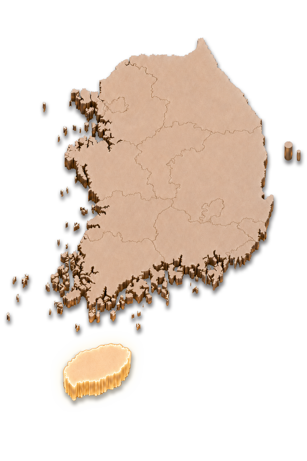 제주특별자치도 지도